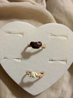 Free People Quirky Puppy Ring Collection